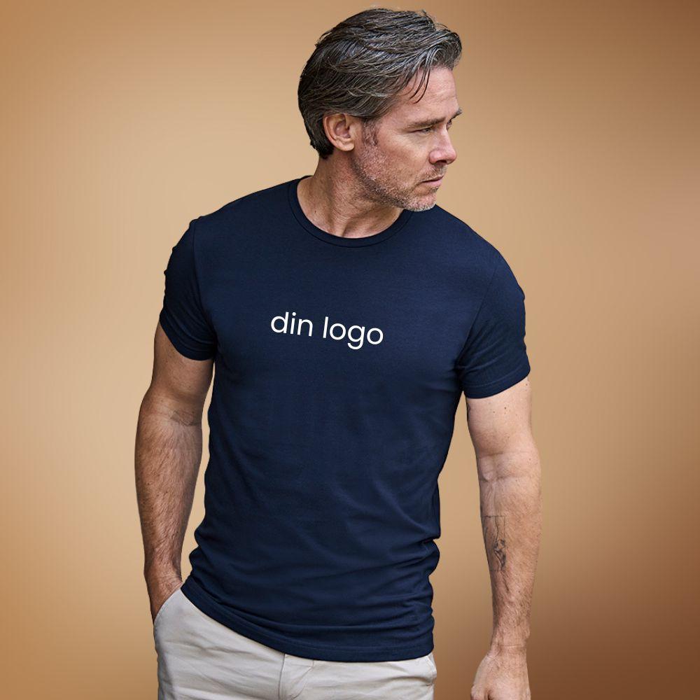 T-shirt med tryck – Herrmodell i stretchig premiumkvalitet